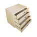 Comoda Dynasty Sonoma cu 4 sertare si blat MDF